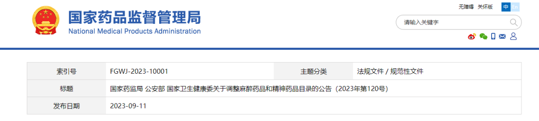 依托咪酯列入第二类精神药品目录！依托咪酯检测，势在必行